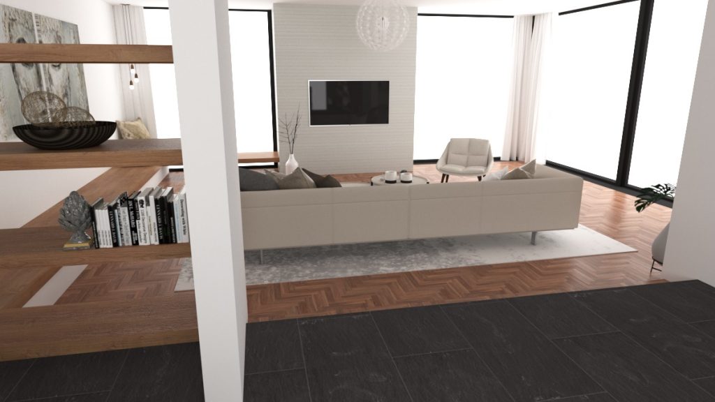 3D Visualisierung und 3D Rendering von Wohnung und Geschäftslokal